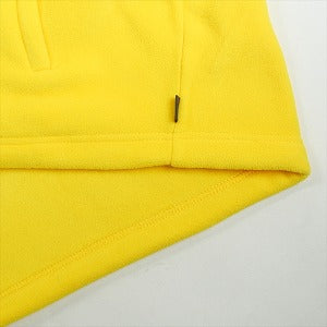 SUPREME シュプリーム 23AW Polartec Facemask Half Zip Hooded Sweatshirt Yellow ハーフジップパーカー 黄 Size 【L】 【中古品-良い】 20818091