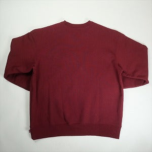 SUPREME シュプリーム 22AW Box Logo Crewneck クルーネックスウェット バーガンディー Size 【L】 【中古品-良い】 20818094