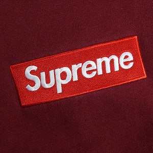 SUPREME シュプリーム 22AW Box Logo Crewneck クルーネックスウェット バーガンディー Size 【L】 【中古品-良い】 20818094