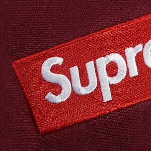 SUPREME シュプリーム 22AW Box Logo Crewneck クルーネックスウェット バーガンディー Size 【L】 【中古品-良い】 20818094