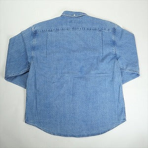 SUPREME シュプリーム 25SS Small Box Denim Shirt Washed Indigo 長袖シャツ インディゴ Size 【M】 【中古品-ほぼ新品】 20818132