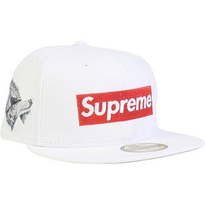 SUPREME シュプリーム 22AW Money Box Logo New Era White ニューエラキャップ 白 Size 【7　1/2(L)】 【新古品・未使用品】 20818150