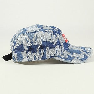 SUPREME シュプリーム 22SS Fat Tip Jacquard Denim Camp Cap Indigo キャンプキャップ インディゴ Size 【フリー】 【新古品・未使用品】 20818309