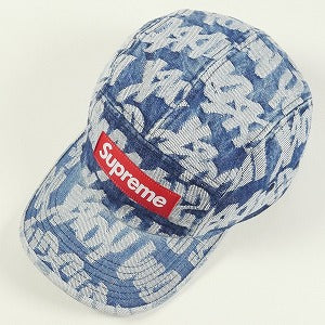 SUPREME シュプリーム 22SS Fat Tip Jacquard Denim Camp Cap Indigo キャンプキャップ インディゴ Size 【フリー】 【新古品・未使用品】 20818309