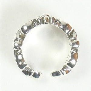 CHROME HEARTS クロム・ハーツ DBL FLORAL CROSS OPEN RING SILVER リング 銀 Size 【26】 【新古品・未使用品】 20818340