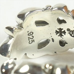 CHROME HEARTS クロム・ハーツ DBL FLORAL CROSS OPEN RING SILVER リング 銀 Size 【26】 【新古品・未使用品】 20818340