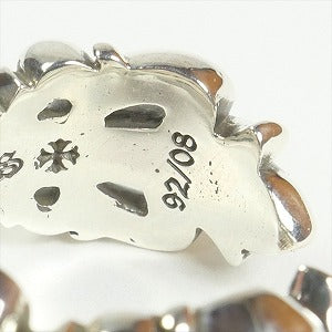 CHROME HEARTS クロム・ハーツ DBL FLORAL CROSS OPEN RING SILVER リング 銀 Size 【26】 【新古品・未使用品】 20818340