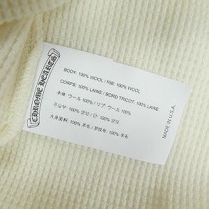 CHROME HEARTS クロム・ハーツ WFL WOOL THRML SNATCH LS CREW WHITE サーマルロンT 白 Size 【M】 【新古品・未使用品】 20818344
