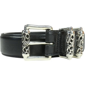 CHROME HEARTS クロム・ハーツ ROLLER 1.5 BELT BLACK ローラーベルト 黒 Size 【30】 【新古品・未使用品】 20818345