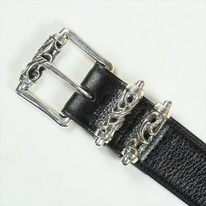 CHROME HEARTS クロム・ハーツ ROLLER 1.5 BELT BLACK ローラーベルト 黒 Size 【30】 【新古品・未使用品】 20818345