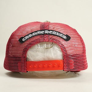 CHROME HEARTS クロム・ハーツ KING TACO TRUCKER CAP 3 CROSSES RED トラッカーキャップ 赤白 Size 【フリー】 【新古品・未使用品】 20818351