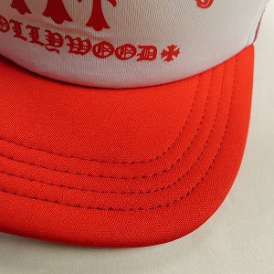 CHROME HEARTS クロム・ハーツ KING TACO TRUCKER CAP 3 CROSSES RED トラッカーキャップ 赤白 Size 【フリー】 【新古品・未使用品】 20818351