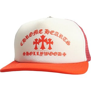 CHROME HEARTS クロム・ハーツ KING TACO TRUCKER CAP 3 CROSSES RED トラッカーキャップ 赤白 Size 【フリー】 【新古品・未使用品】 20818351