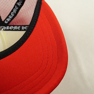 CHROME HEARTS クロム・ハーツ KING TACO TRUCKER CAP 3 CROSSES RED トラッカーキャップ 赤白 Size 【フリー】 【新古品・未使用品】 20818351