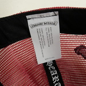 CHROME HEARTS クロム・ハーツ KING TACO TRUCKER CAP 3 CROSSES RED トラッカーキャップ 赤白 Size 【フリー】 【新古品・未使用品】 20818351