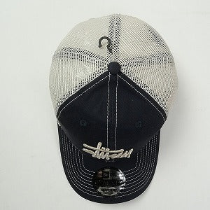 STUSSY ステューシー ×NEW ERA 9TWENTY 25SS BASIC TRUCKER CAP NAVY メッシュキャップ 紺 Size 【フリー】 【新古品・未使用品】 20818360