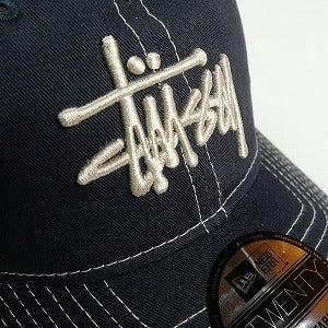 STUSSY ステューシー ×NEW ERA 9TWENTY 25SS BASIC TRUCKER CAP NAVY メッシュキャップ 紺 Size 【フリー】 【新古品・未使用品】 20818360