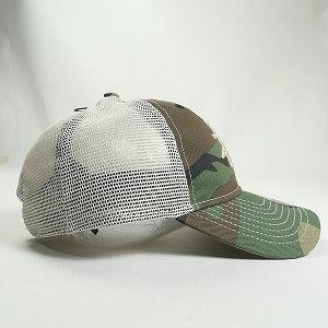 STUSSY ステューシー ×NEW ERA 9TWENTY 25SS BASIC TRUCKER CAP WOODLAND CAMO メッシュキャップ 緑 Size 【フリー】 【新古品・未使用品】 20818361