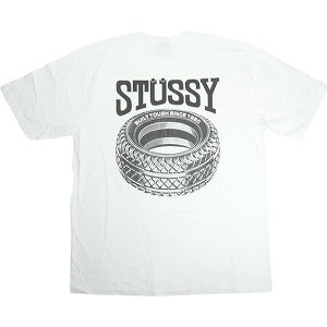 STUSSY ステューシー 25SS TOUGH TREAD TEE WHITE Tシャツ 白 Size 【S】 【新古品・未使用品】 20818364