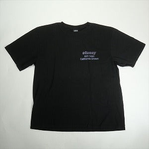 STUSSY ステューシー 25SS CALIFORNIA GROWN TEE PIGMENT DYED BLACK Tシャツ 黒 Size 【L】 【新古品・未使用品】 20818370
