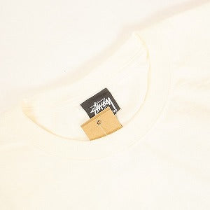 STUSSY ステューシー 25SS DICE TEE PIGMENT DYED NATURAL Tシャツ 白 Size 【L】 【新古品・未使用品】 20818372