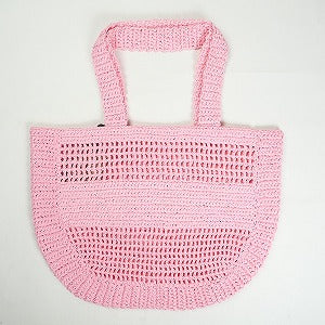 STUSSY ステューシー 25SS RAFFIA BAG LIGHT PINK トートバッグ ライトピンク Size 【フリー】 【新古品・未使用品】 20818385