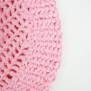 STUSSY ステューシー 25SS RAFFIA BAG LIGHT PINK トートバッグ ライトピンク Size 【フリー】 【新古品・未使用品】 20818385