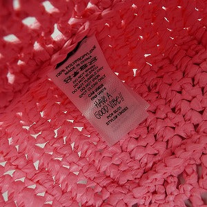 STUSSY ステューシー 25SS RAFFIA BAG LIGHT PINK トートバッグ ライトピンク Size 【フリー】 【新古品・未使用品】 20818385