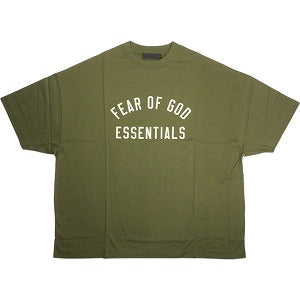 Fear of God フィアーオブゴッド ESSENTIALS Jersey Crewneck Tee MILITARY Tシャツ オリーブ Size 【XXS】 【新古品・未使用品】 20818391