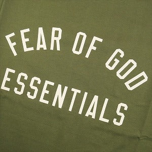 Fear of God フィアーオブゴッド ESSENTIALS Jersey Crewneck Tee MILITARY Tシャツ オリーブ Size 【XXS】 【新古品・未使用品】 20818391