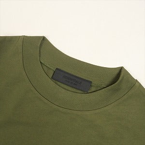 Fear of God フィアーオブゴッド ESSENTIALS Jersey Crewneck Tee MILITARY Tシャツ オリーブ Size 【S】 【新古品・未使用品】 20818393