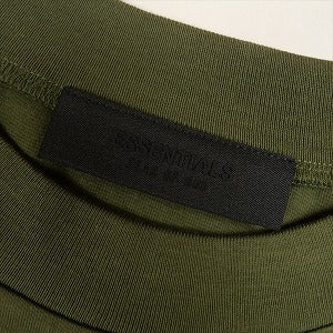 Fear of God フィアーオブゴッド ESSENTIALS Jersey Crewneck Tee MILITARY Tシャツ オリーブ Size 【S】 【新古品・未使用品】 20818393