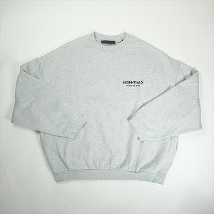 Fear of God フィアーオブゴッド ESSENTIALS Fleece Crewneck HEATHER GRAY クルーネックスウェット 灰 Size 【L】 【新古品・未使用品】 20818443