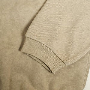 Fear of God フィアーオブゴッド ESSENTIALS Fleece Hoodie DESERT SAND パーカー サンド Size 【L】 【新古品・未使用品】 20818447
