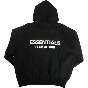 Fear of God フィアーオブゴッド ESSENTIALS Fleece Hoodie BLACK/WHITE パーカー 黒 Size 【M】 【新古品・未使用品】 20818452