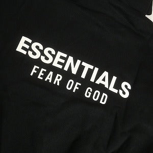 Fear of God フィアーオブゴッド ESSENTIALS Fleece Hoodie BLACK/WHITE パーカー 黒 Size 【M】 【新古品・未使用品】 20818452
