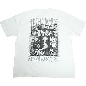 STUSSY ステューシー METALHEADZ 30th Tee White Tシャツ 白 Size 【XL】 【新古品・未使用品】 20818454