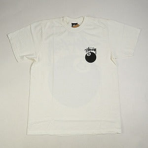 STUSSY ステューシー 24SS 8 BALL TEE PIGMENT DYED White Tシャツ 白 Size 【XXL】 【新古品・未使用品】 20818459
