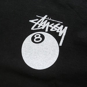 STUSSY ステューシー 24SS 8 BALL TEE PIGMENT DYED Black Tシャツ 黒 Size 【XXL】 【新古品・未使用品】 20818460