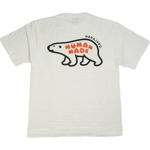 HUMAN MADE ヒューマンメイド 24SS POCKET T-SHIRT HARAJUKU/POLAR BEAR WHITE 原宿店限定 ポーラベアーTシャツ 白 Size 【XXL】 【新古品・未使用品】 20818475
