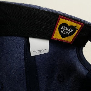 HUMAN MADE ヒューマンメイド 24AW 6PANEL TWILL CAP #1 NAVY HM28GD027 ハートロゴキャップ インディゴ Size 【フリー】 【新古品・未使用品】 20818494
