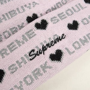 SUPREME シュプリーム 24AW Hearts Beanie Light Pink  ビーニー ピンク Size 【フリー】 【新古品・未使用品】 20818496