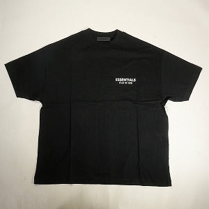 Fear of God フィアーオブゴッド ESSENTIALS Jersey Crewneck T-shirt BLACK/WHITE Tシャツ 黒 Size 【XS】 【新古品・未使用品】 20818500