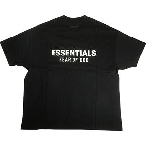 Fear of God フィアーオブゴッド ESSENTIALS Jersey Crewneck T-shirt BLACK/WHITE Tシャツ 黒 Size 【M】 【新古品・未使用品】 20818501