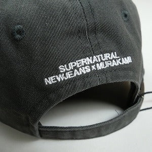 村上隆 ムラカミタカシ ×NewJeans Ball Cap Grey キャップ 濃灰 Size 【フリー】 【新古品・未使用品】 20818515