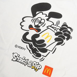 VERDY ヴェルディ ×McDonalds 24SS Vick Shake&Dip Tee White Tシャツ 白 Size 【M】 【新古品・未使用品】 20818516
