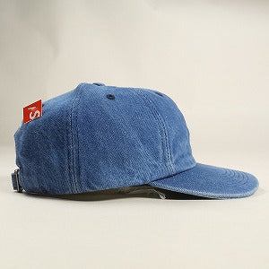 SUPREME シュプリーム 24AW Pigment S Logo 6-Panel Denim キャップ インディゴ Size 【フリー】 【新古品・未使用品】 20818521