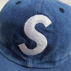 SUPREME シュプリーム 24AW Pigment S Logo 6-Panel Denim キャップ インディゴ Size 【フリー】 【新古品・未使用品】 20818521