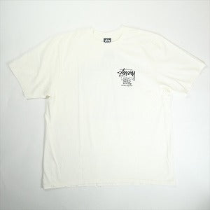 STUSSY ステューシー 25SS CLASSIC GEAR TEE PIGMENT DYED NATURAL Tシャツ 白 Size 【XL】 【新古品・未使用品】 20818559