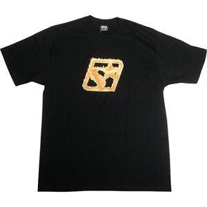 STUSSY ステューシー 25SS BLAZE TEE BLACK Tシャツ 黒 Size 【L】 【新古品・未使用品】 20818561